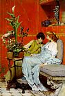 confidences by Sir Lawrence Alma-Tadema